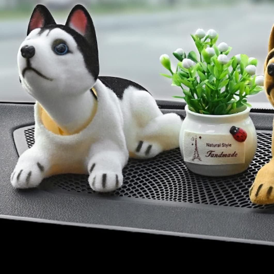 Cute Bobblehead Dog Doll for Car Interior Decoration